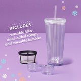 Mr. Coffee Single Serve Frappe and Iced Coffee Maker with Blender, Black