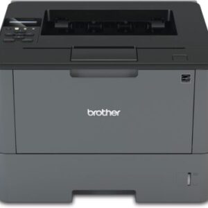 Brother Monochrome Laser Printer, HL-L5200DW, Wireless Networking, Mobile Printing, Duplex Printing, Amazon Dash Replenishment Ready, Black, 2.3